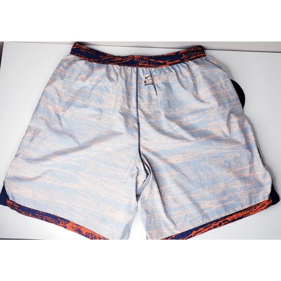 NIKE UNIVERSITY of VIRGINIA CAVALIERS MEN'S Size 3XL SWIM TRUNKS Unlined in VGUC - Picture 9 of 12